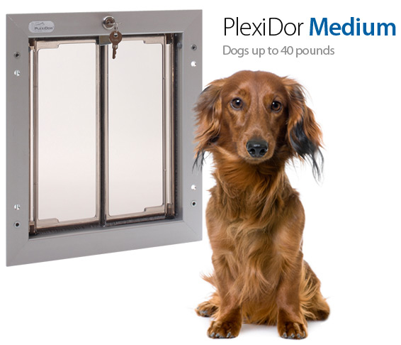 Medium PlexiDor Door Mount Pet Door